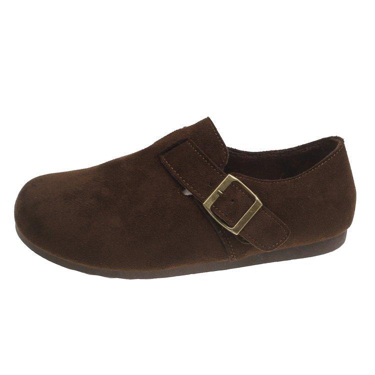 Внутренние ретро-босоножки Birkenstocks, увеличивающие рост, новые ленивые повседневные туфли на весну и осень