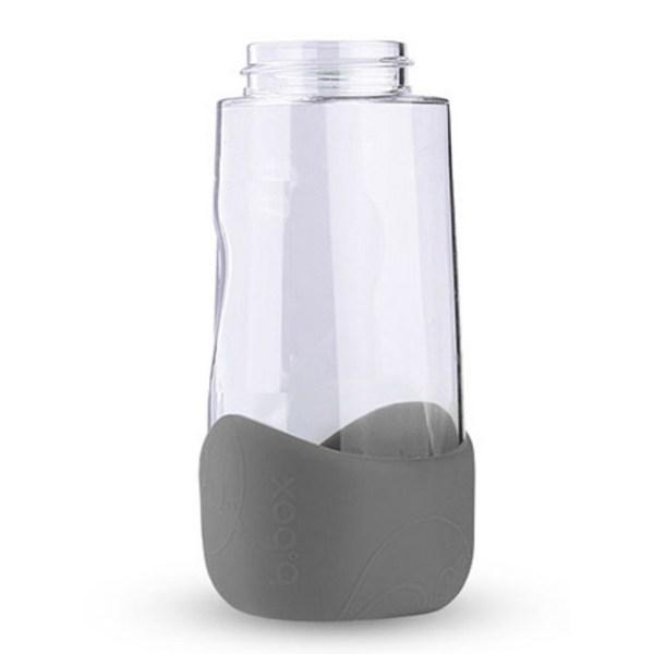 Чашка соломенная Bibox One Touch 450 мл, Синий Сланец, 1 шт.