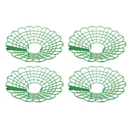 Клубничная колыбель Многоразовая поддержка для клубники Решетка Вставка для кашпо Держатель для клубники Предотвращает гниение от земли Подарок для садоводов-любителей