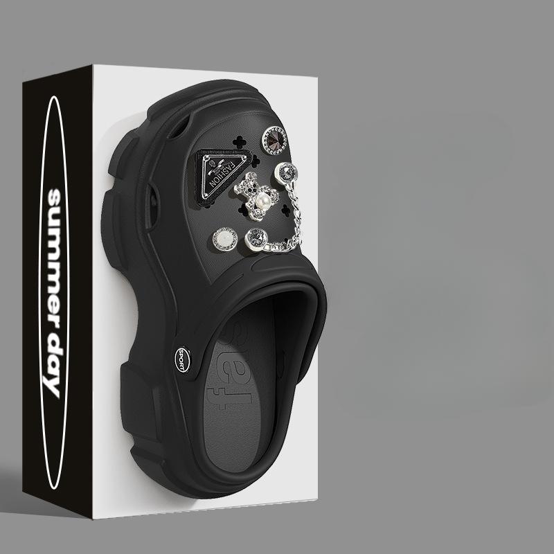 Fashion 2024 Summer Women Sandals Platform Slippers Creative Casual Shoes Female Loafers Outdoor Slides Sandalias Zapatos Para Mujeres