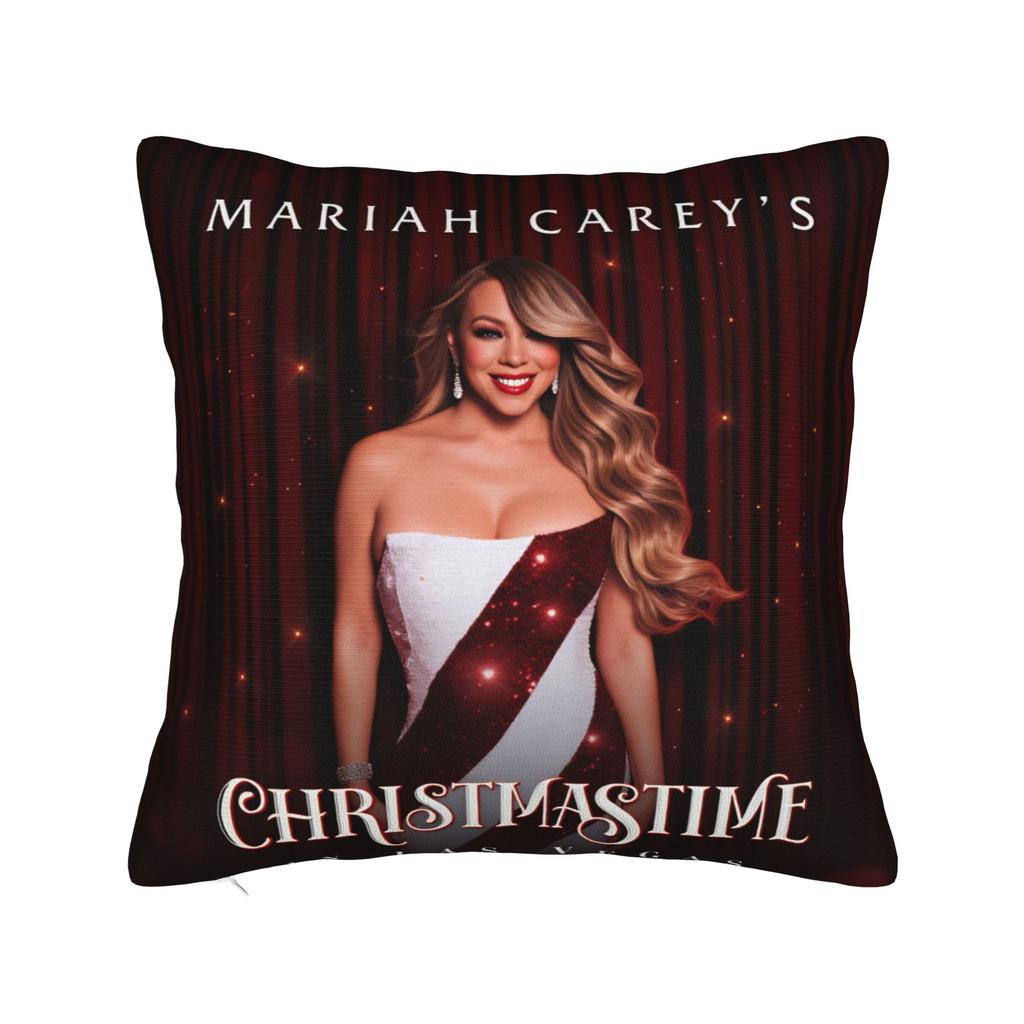 Mariah Carey Christmas Pillow Case Soft Pillow Cover Morden Pillowcases For Living Room Chair
