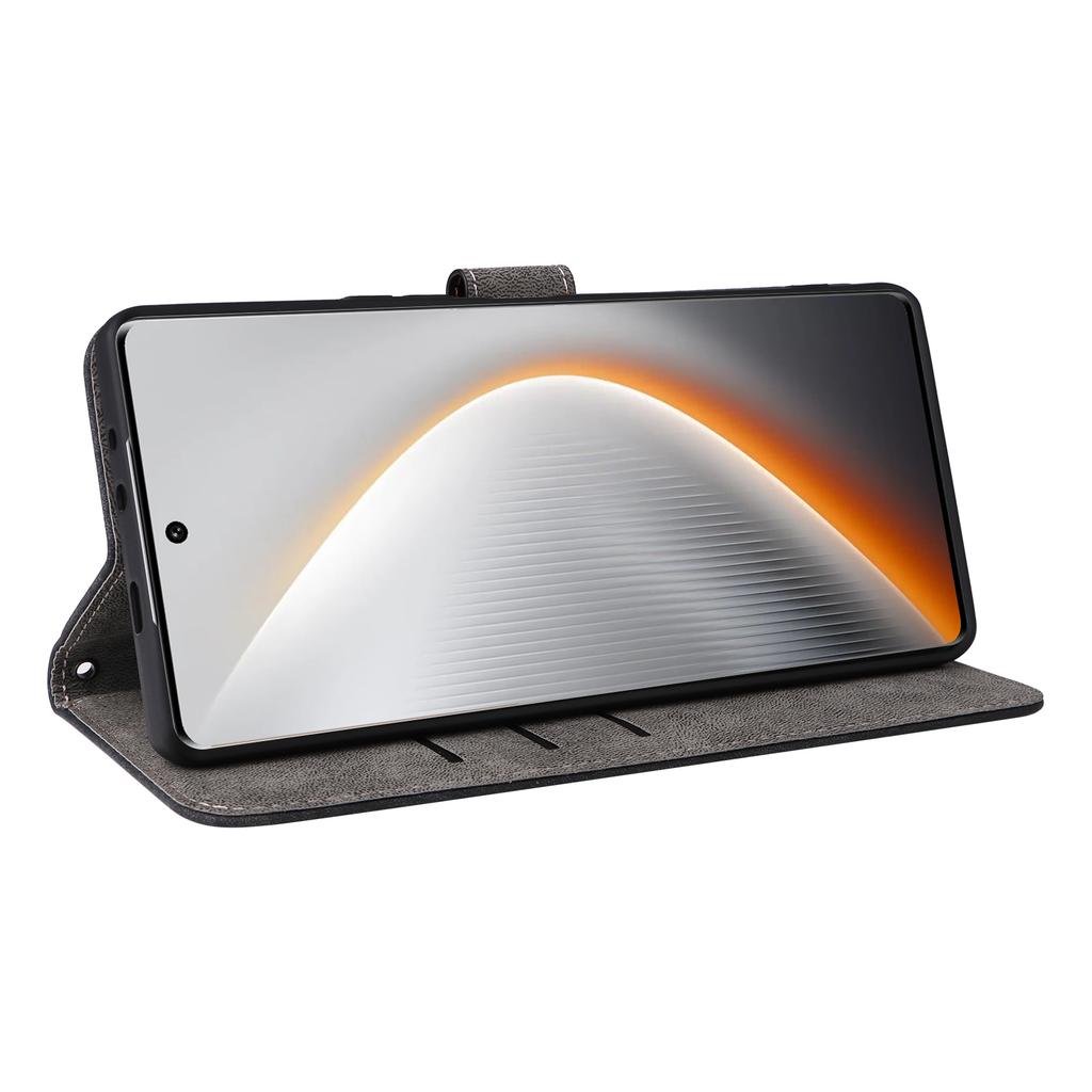 For TECNO Pova Curve 5G LJ8k Case Wallet RFID Blocking PU Leather Phone Cover Stand with Strap