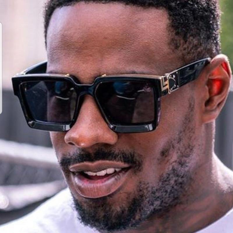 Квадратные винтажные солнцезащитные очки мужские дизайнерские модные зеркальные солнцезащитные очки мужские ретро черные для улицы и путешествий зеркальные