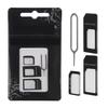 Набор переходников для SIM-карты Nano SIM на Micro SIM для iPhone 5, 4S, 5S