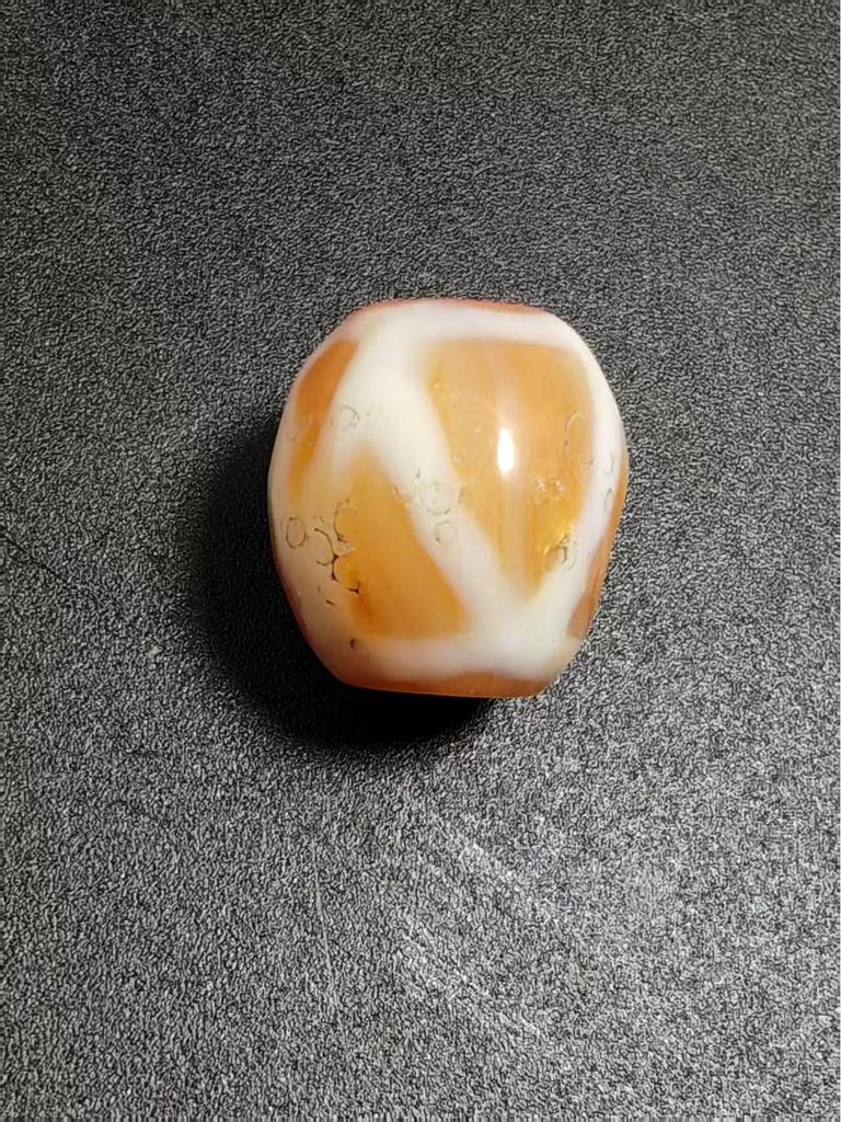 Тибетские натуральные травленые бусины Дзи из агата ручной работы с выветренной патиной, 15 мм для бисероплетения своими руками