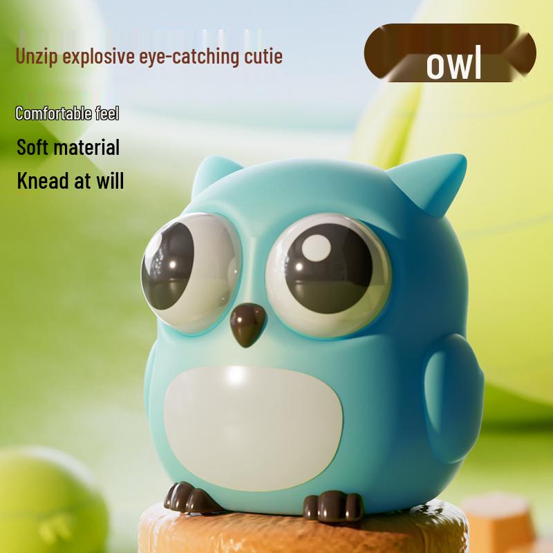 Press Pop Eyes Squeeze Toy - Cute & Fun Stress Reliever for Kids
