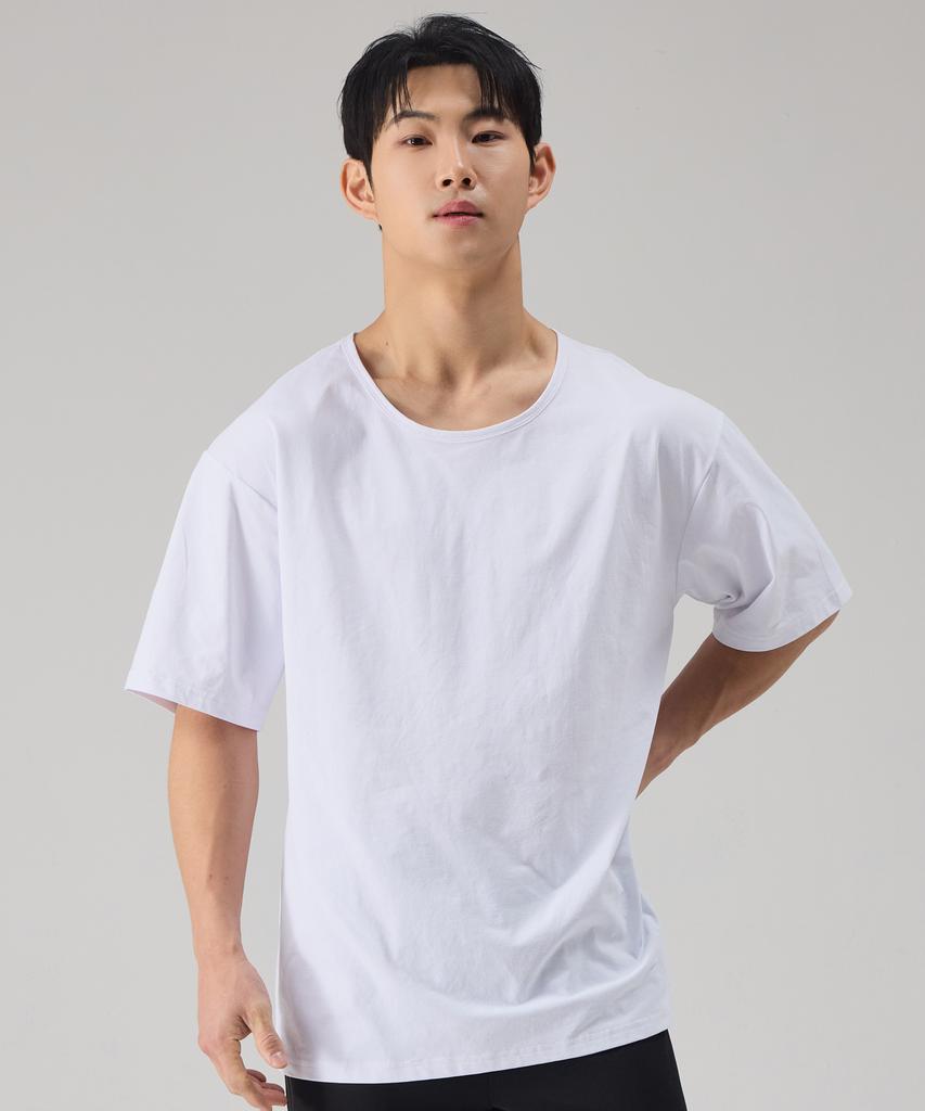 NTBC U-Neck Cool Basic Short Sleeve T-Shirt_2 Colors