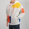Puma Retro Block Full-Zip Hooded Sherpa Jacket Men Jackets Grey Blue Yellow 530711-05