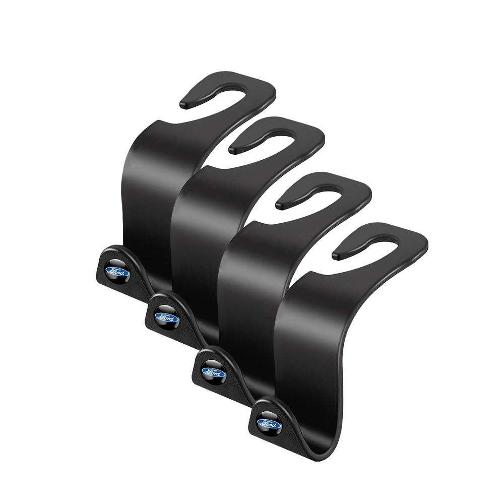 QVHI3 2/4Pcs Car Hidden Seat Back Hook Storage Hook For Ford Shelby Edge Ecosport ST Kuga Mustang Fiesta Mondeo Fusion Explorer Taurus