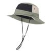 Wide Brim Fisherman hat Anti-UV Panama Hat Large Mountaineering Caps  Camping