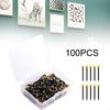 90Pcs Picture Hanging Nails In Box Decorative Multifunction Hardware for Woodwork