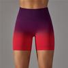 Nessaj Бесшовные спортивные шорты с градиентом, шорты для йоги с высокой талией, леггинсы, женские колготки для йоги с подъемом бедер