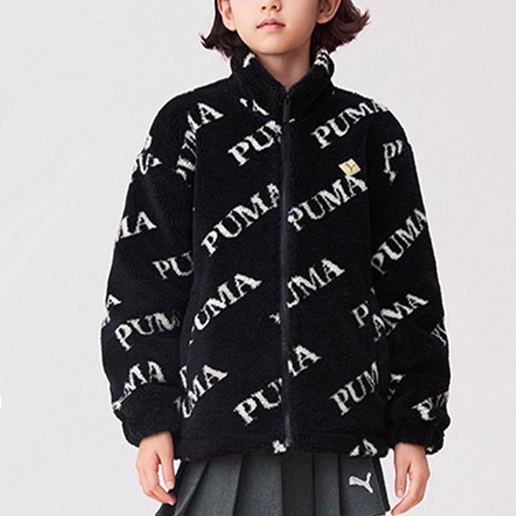 Puma Детские флисовые куртки с воротником-стойкой Толщина 353425105202-00399