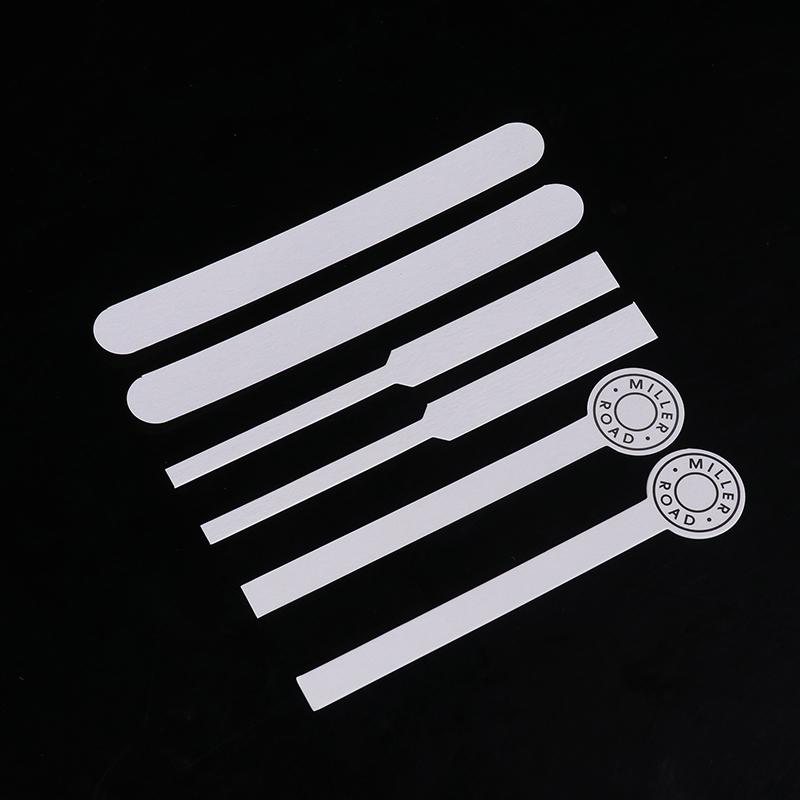 100 шт./упак. ароматерапия ароматизаторы парфюмерия эфирные масла тест-полоски чистая бумага для благовоний парфюмерно-промокательная бумага для тестирования благовоний