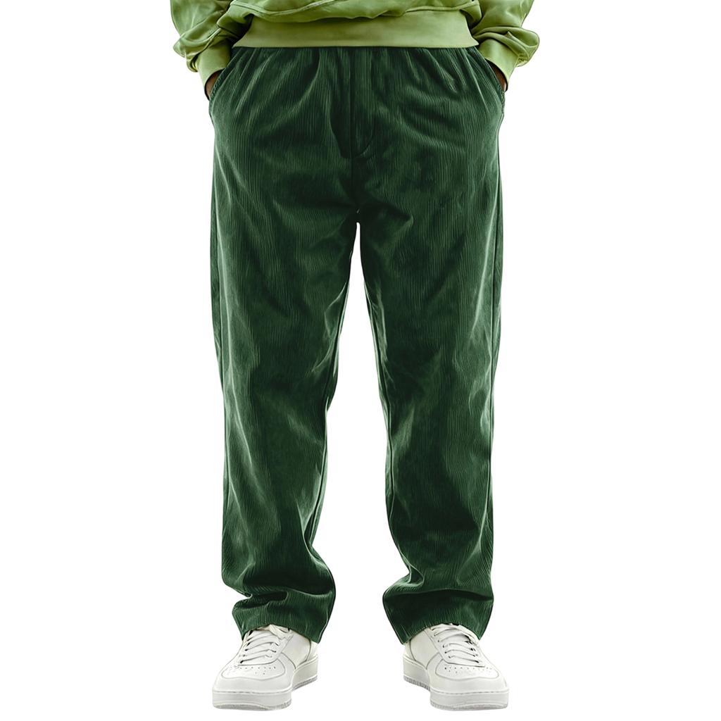 Мужская Мода Досуг Средняя Посадка Длинный Стиль Повседневные Брюки