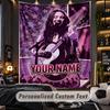 Personalized Wall Tapestry,Olivia Rodrigo Custom Printed Name, Fabric Wall Art For Indoor Room Backdrop