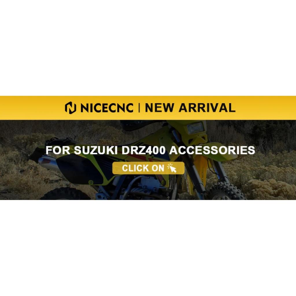 NICECNC Для Suzuki DRZ400 DRZ400E DRZ400S DRZ400SM DR-Z 400 E S SM 2000-2024 Алюминиевая крышка водяного насоса 17410-29F21 2023 2022