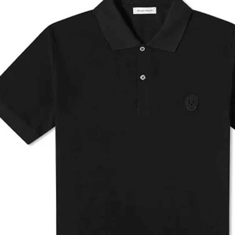 Alexander McQueen Polo Shirt Men's Black (Unisex) Polo Shirts 622106 QRX33 1000