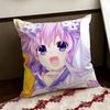 Hyperdimension Neptunia Милая Наволочка Двусторонняя Мягкая Прочная Наволочка для Подушки Дом Автомобиль Многоцелевое Использование для Повседневного Комфорта
