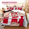 PSV Eindhoven Pattern Bedding Home Decoration Birthday Gift ( 1 duvet cover + 2 pillowcase, without core),fan merchandise.