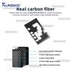 Sticker For Mazda 3 BK 2004 2005 2006 2007 2008 2009 Real Soft Carbon Fiber Gear Shift Inner Frame Trim RHD LHD Car Accessories