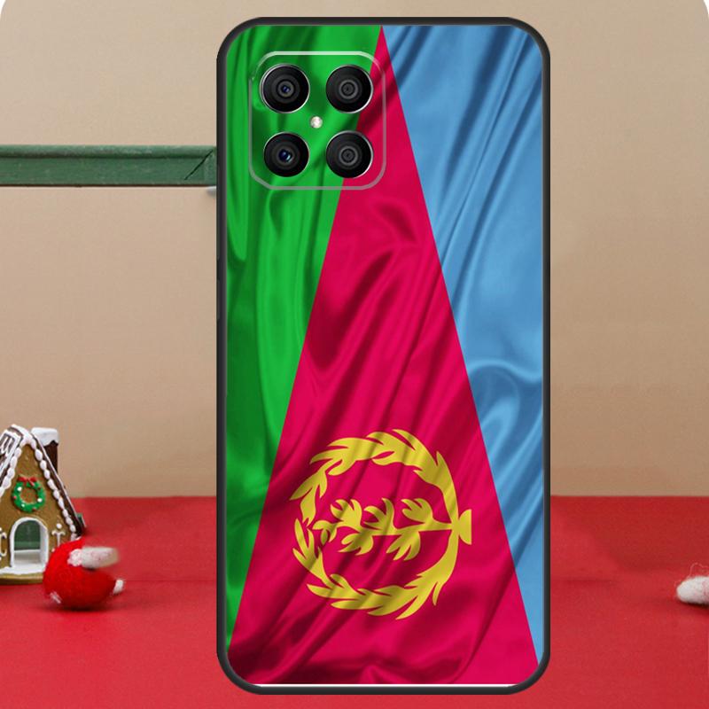 Чехол Флаг Эритреи для Honor Magic 8 Pro 6 7 Lite Honor 400 200 50 70 X8c X8b X9a X9b X9c X9d Win RT Чехол