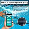 7 In 1 Intelligent Chlorin Meter Bluetooth-Compatible Water Quality Tester Pool Salt Tester Salinity Meter PH Tester for Pools