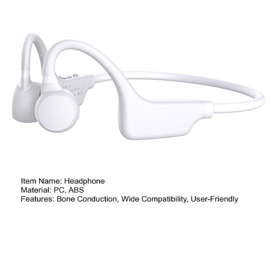Наушники с костной проводимостью Беспроводные Открытые Earbuds Водонепроницаемые Легкие Спортивные наушники для ушей для бега На открытом воздухе Тренировки