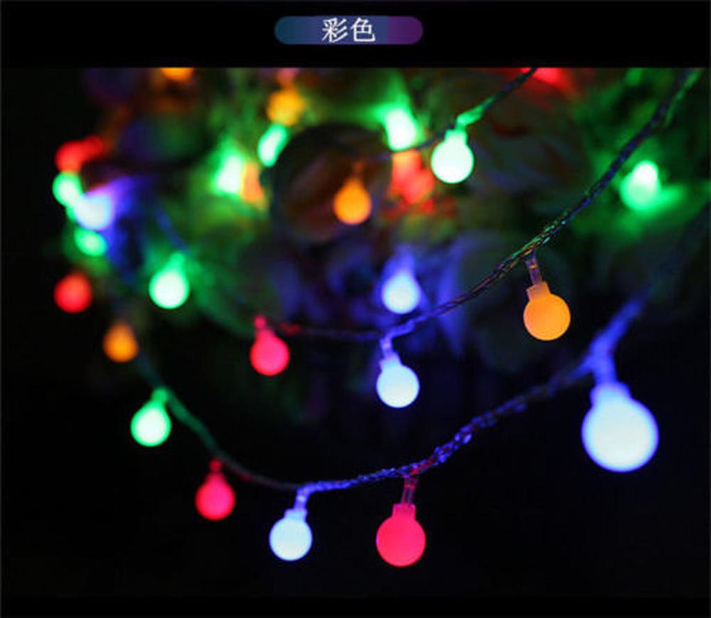 LED String Lights Christmas String Lights Battery Power Ball Fairy String Light Decorative Lamp