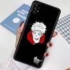 Чехол для Samsung Galaxy A52 A12 A32 A51 A21s A71 A13 A53 A22 A31 A72 A03 A02s A41, черный чехол для телефона, милый чехол для телефона Jujutsu Kaisen Anime