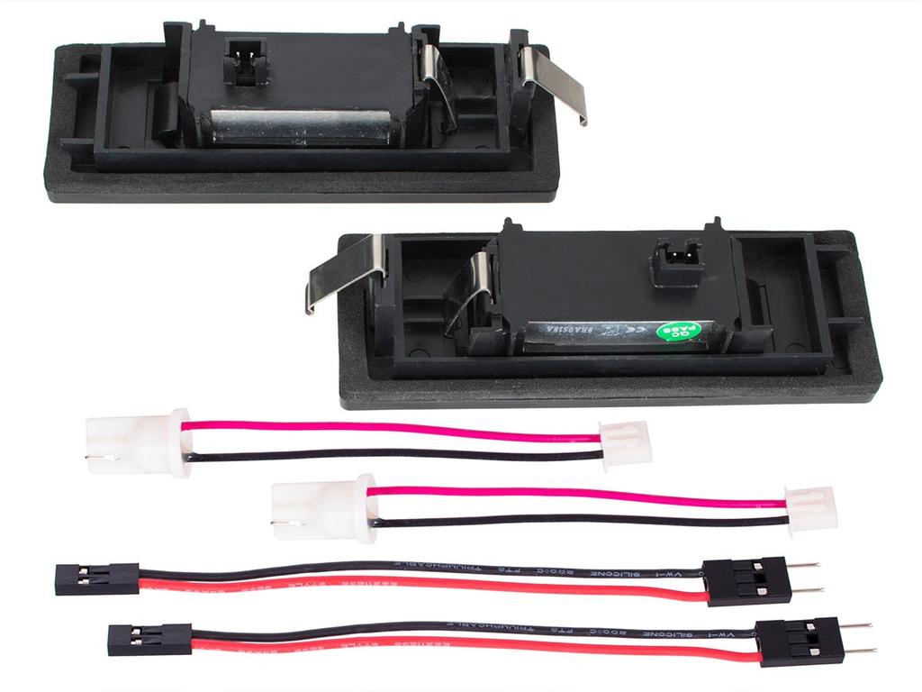 Alfa Romeo 147 156 159 166 Mito Brera GT Spider LED license plate lights 2 pcs set