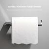 simpletome Wall-Mounted Toilet Paper Holder, Rust-Resistant Stainless Steel with Drilling Installation, Modern Minimalist Design (Chrome Plated)