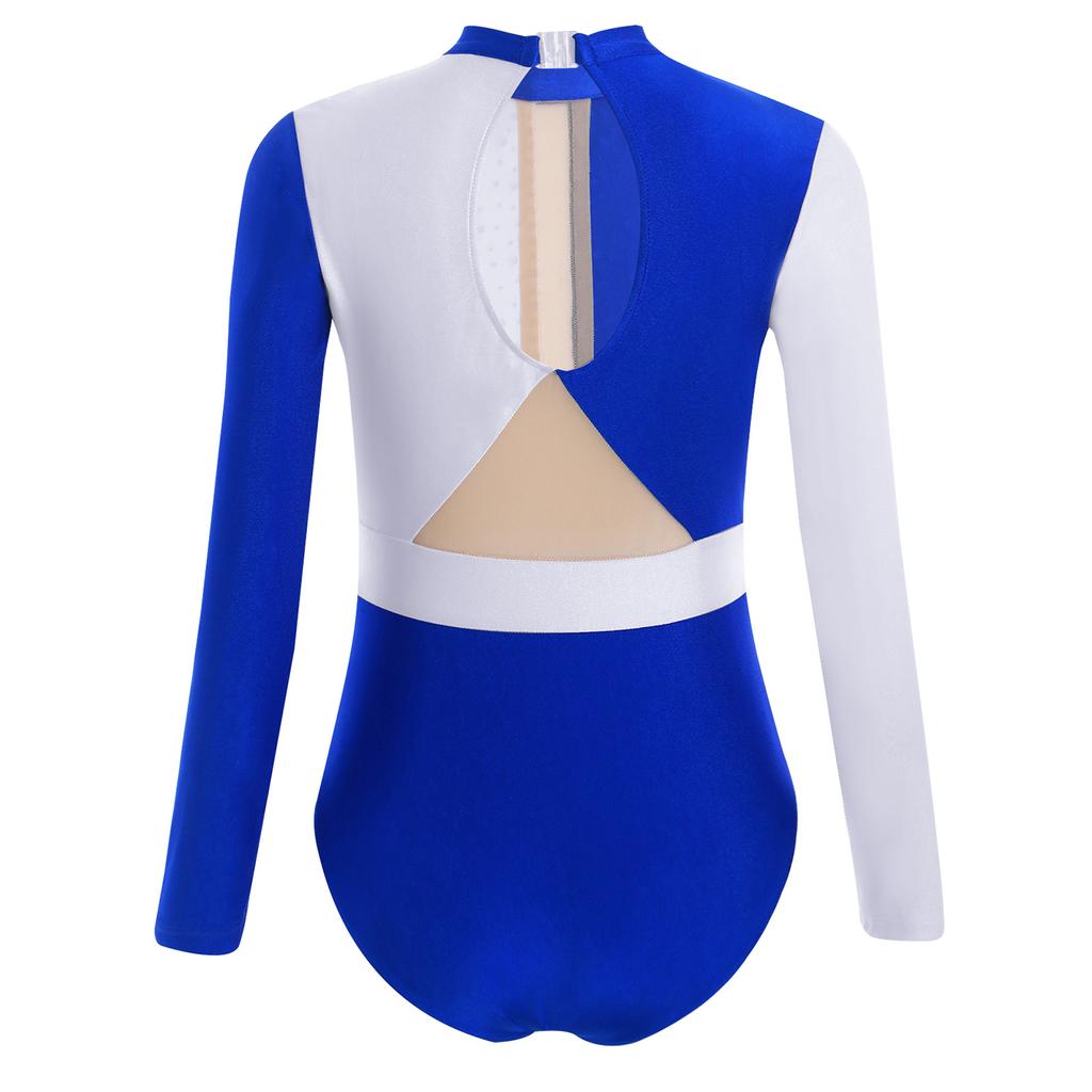 Девочки Фигурное катание Балет Гимнастика Купальник Латиноамериканские танцы Ча-ча-ча Выступление Блестящие стразы Джаз Боди Одежда для танцев