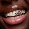 Gold Double Hollow Flower Grillz Silver Irregular Shape Tooth Grills Elegant Teeth Grillz  Events