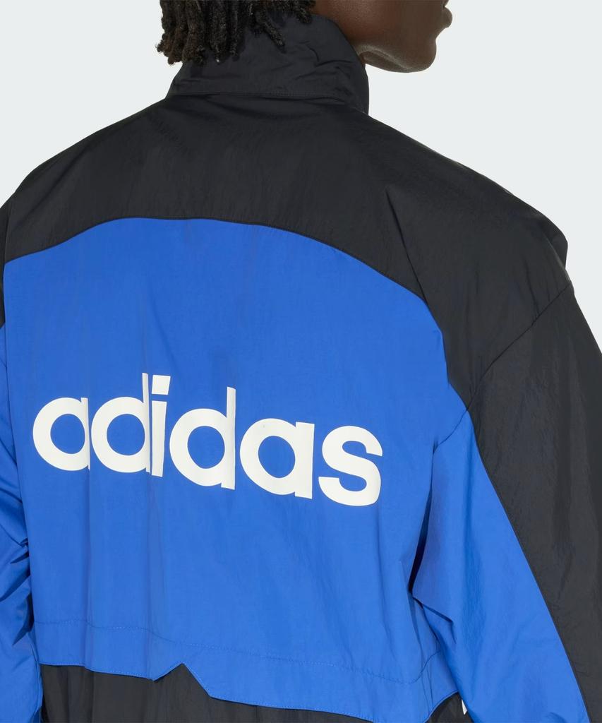 adidas Спортивная кофта Munich 93 - Черная:Королевский синий / Kr7281