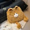 Женская сумка через плечо Fluffy Cat, вместительная сумка через плечо, многофункциональный рюкзак