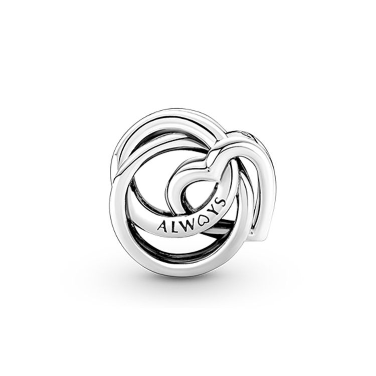 Pandora Eternal Love 925 Silver Charm Men Charm 791507C00