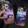 Чехол для телефона R-Rocket L-League для iPhone 17 Air 16 15 14 11 12 13 Pro Max Plus X XR XS Цветной Серебристый Жесткий Чехол
