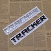 Chevrolet TRACKER ABS Car Rear Letter Logo Sticker Rear Bumper Tail Door Trunk Sticker Car Emblem sticker styling Accessories