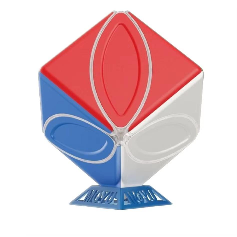 Большие кубики Рубика 9 см 3x3x3 Без наклеек Кубики Рубика Qiyi/Moyu/Fanxin Профессиональный кубик Игрушка Для детей Подарок