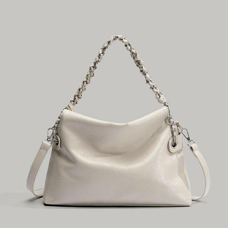 Стильная универсальная сумка через плечо с винтажной цепочкой и большой вместимостью для женщин