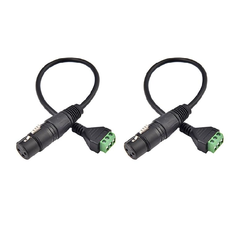Медный XLR-адаптер с высокой проводимостью для расширения сигнала без помех в аудиосистемах