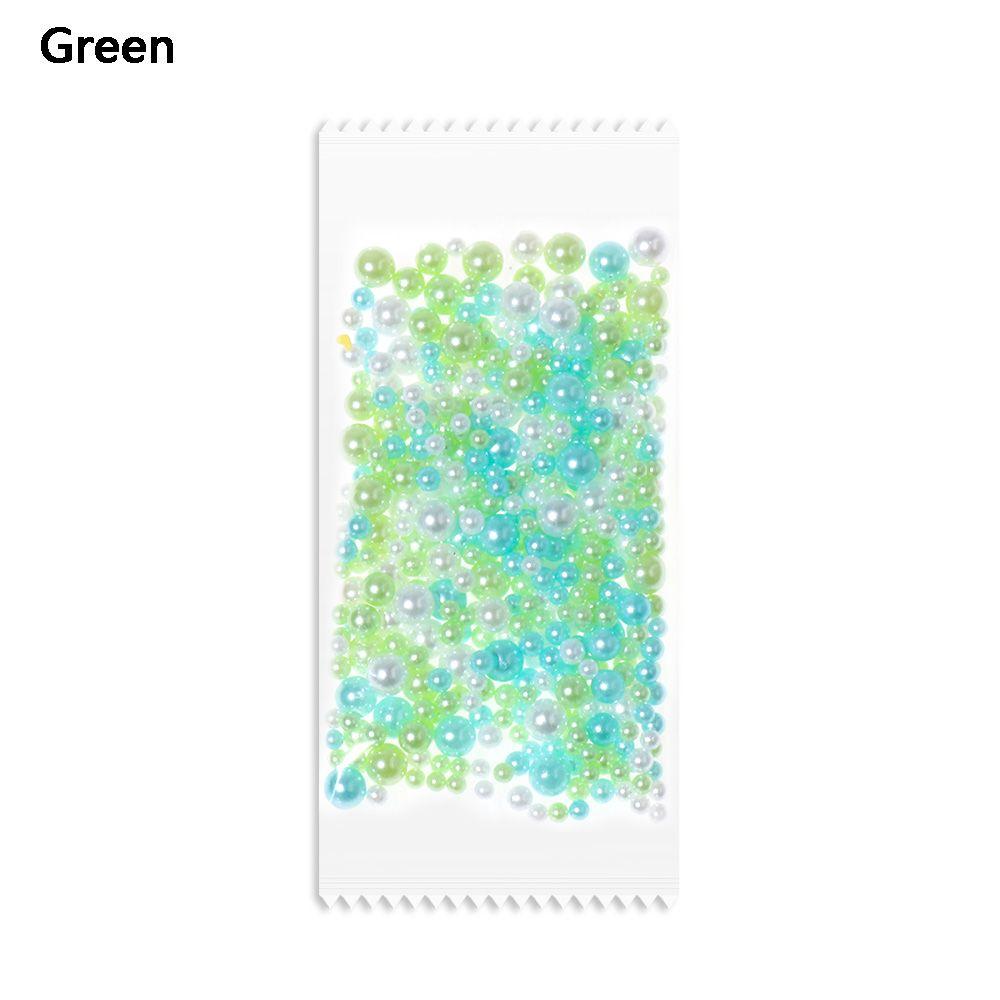Новые поделки Наполнитель для скрапбукинга Ожерелье УФ-смола Без отверстий Имитация жемчуга Бусины Изготовление украшений