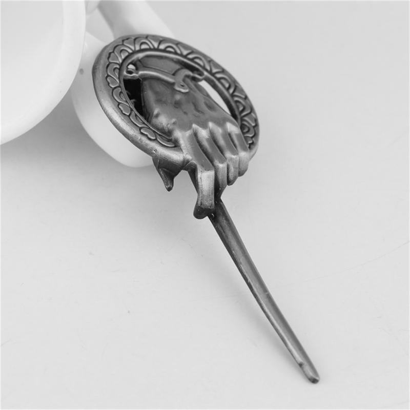 Charming Game Of Thrones Hand Of The King Lapel Replica Costume Pin Brooch