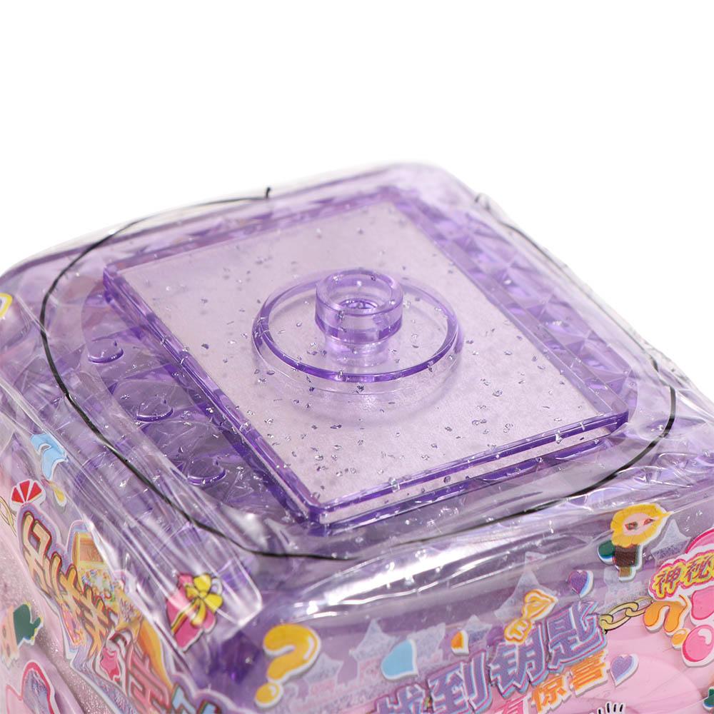 With Lock Key Treasure Chest Toy Educational Toys Girl's Jewelry Toys Birthday Xmas Gift