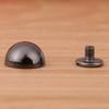 20pcs Screw Mushroom Rivets Studs Buttons for Leather Belt Bag Shoes Decoration