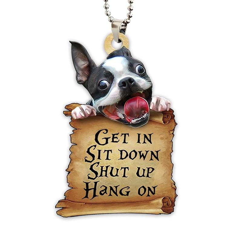 Аксессуар для зеркала заднего вида автомобиля Дельфин Украшение Новогодняя елка Подвесное украшение Домашний декор Подарок Акриловый материал