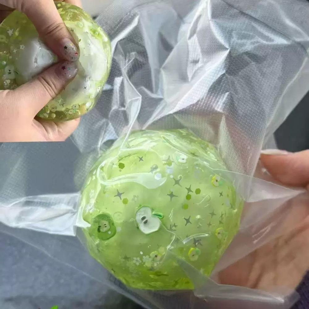 Shapable Crispy Squishy Ball Non-bounce Sensory Fidget Ball Wax Crunchy Squishy Children Gifts