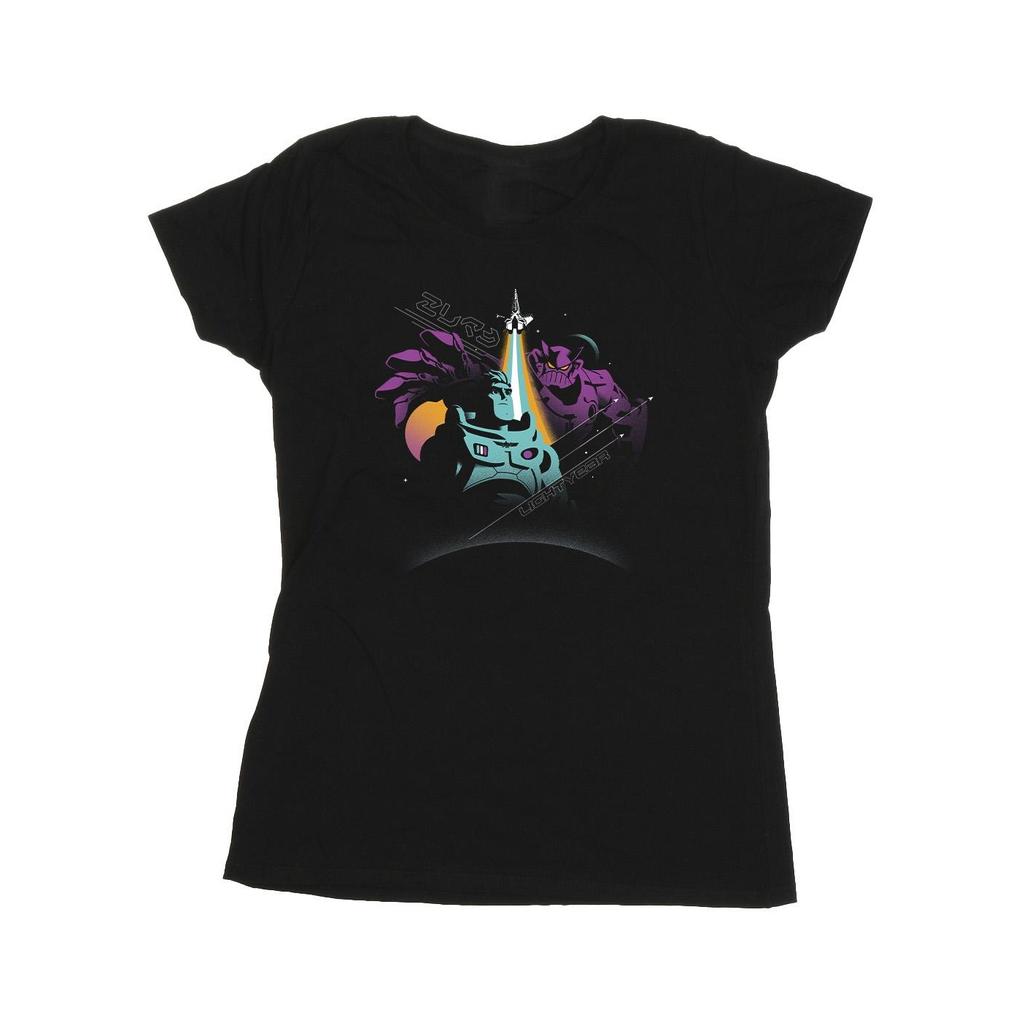 Disney Womens/Ladies Lightyear Zurg In Space Cotton T-Shirt