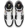 Air Jordan 1 Mid Patent 'Черно-золотой' Мужские 852542-007